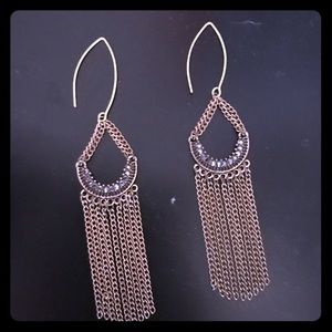 Chain earrings